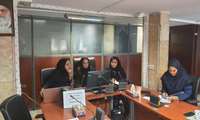 برگزاری وبینار پایش گروهی  و بررسی شاخص‌های سلامت  مرکز خدمات جامع سلامت احمدی و پایگاه های سلامت غیر ضمیمه