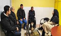 جلسه هماهنگی سرپرست مرکزبهداشت خواجه نظام الملک با شهردار محترم ناحیه 5 منطقه 7