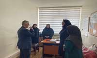 بازدید جناب آقای دکتر هاشمی سرپرست محترم معاونت بهداشت دانشگاه شهید بهشتی از مرکز بهداشت شمال تهران