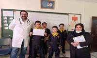 آغاز معاینات دانش‌آموزی گروه هدف در سال تحصیلی جدید توسط مرکز خدمات جامع سلامت مهندس نادر