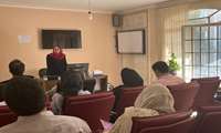 برگزاری جلسه آموزشی به مناسبت هفته ملی «ایمنی در برابر زلزله و کاهش اثرات بلایای طبیعی» در مرکز خدمات جامع سلامت ارشاد
