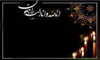 درگذشت برادر گرامی همکار محترم سرکار خانم صالحیان