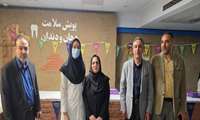  برپایی میز خدمت سلامت دهان و دندان در وزارت بهداشت به مناسبت پویش ملی سلامت