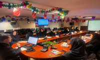 برگزاری جلسه شورای کارشناسی واحد بهداشت حرفه ای مرکز بهداشت شمال تهران