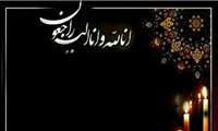 تسلیت به همکار گرامی جناب آقای ملکشاهی