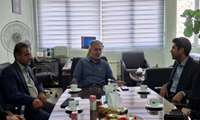 بازدید مهندس امرایی کارشناس اداره سلامت محیط و کار وزارت بهداشت، از مرکز بهداشت شمال تهران؛ هم‌افزایی با مدیران حوزه سلامت دانشگاه در راستای فعالیت‌های کارشناسان بهداشت محیط و بهداشت حرفه‌ای در روزهای خدمت‌رسانی به زائران مراسم تشییع و بدرقه رهبر شهید