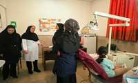 بازدید خانم دکتر ملاجعفری، رئیس مرکز بهداشت شمال تهران، از مرکز خدمات جامع سلامت حکیمیه وپایگاه ضمیمه